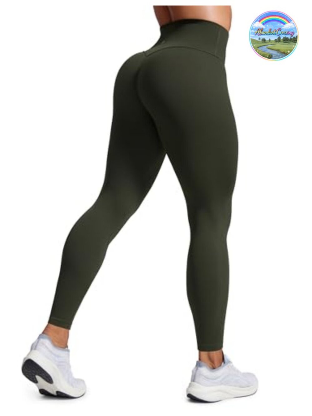 High Rise Seamless Scrunch Leggings 28" Buttery Soft Yoga Workout